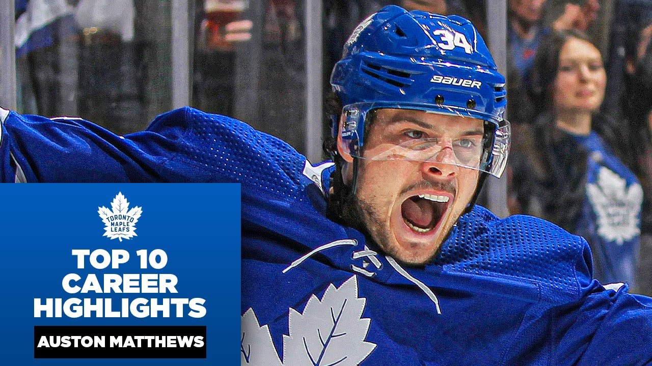 Auston Matthews’ Top 10 Career Plays