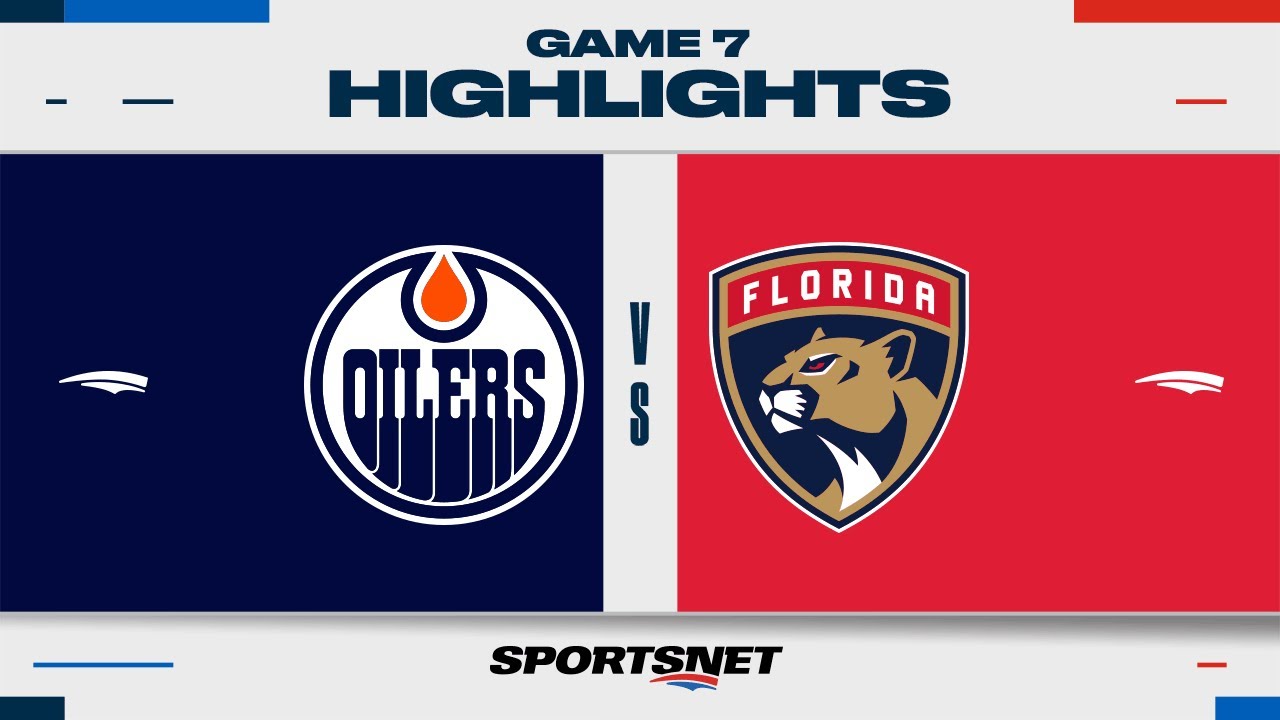 Stanley Cup Final Game 7 Highlights | Oilers vs. Panthers – June 24, 2024