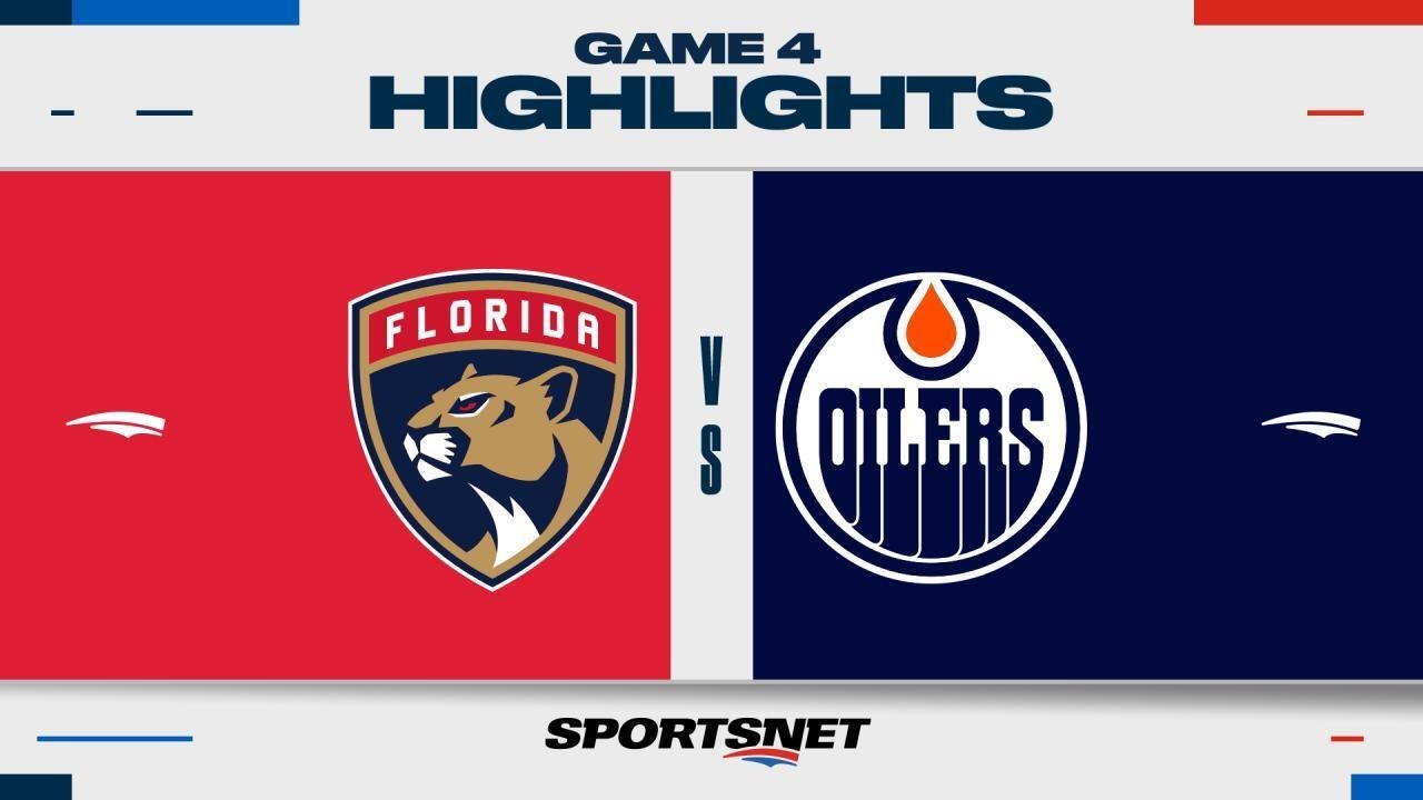 Stanley Cup Final Game 4 Highlights | Panthers vs. Oilers – June 15, 2024