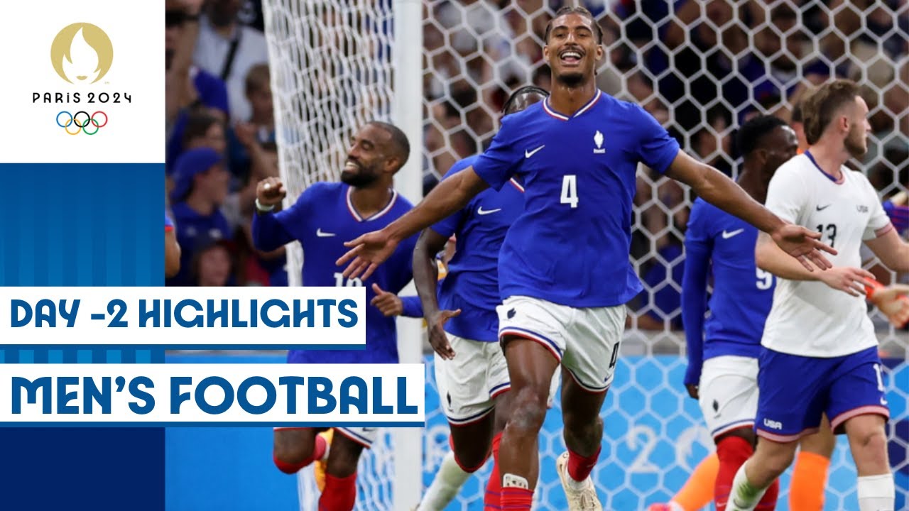 Men’s football group stage Day 1 | Paris 2024 Highlights