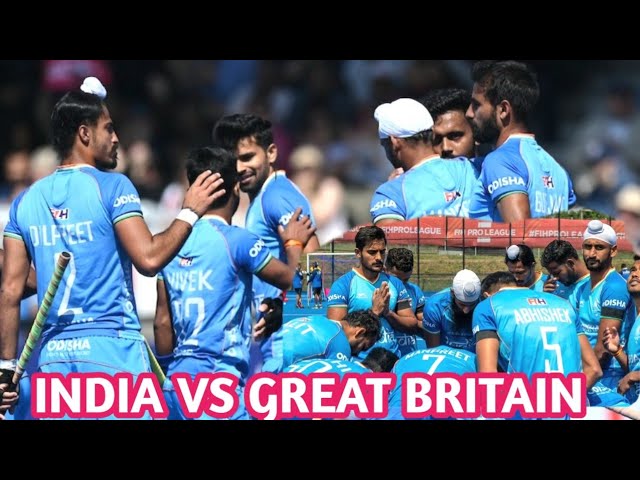 INDIA VS GREAT BRITAIN // BEST HOCKEY MATCH // FIH PRO LEAGUE // 2023// LONDON